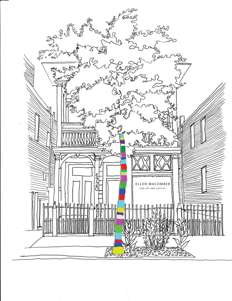 Custom Pen and Ink Architectural Rendering