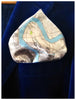 New Orleans Map Silk Pocket Squares