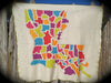 Louisiana Map Blanket- Small