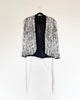 Vintage Sequin Top with White Fringe