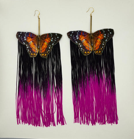 Velvet Butterfly Earrings (Multiple Options)