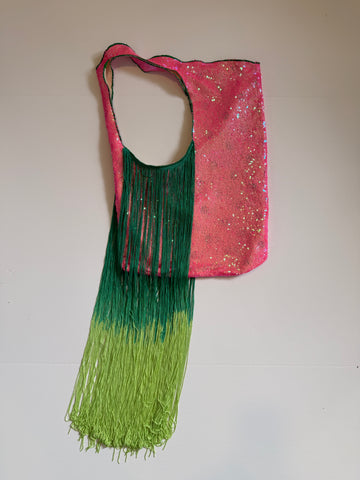 Pink Sequine Carnival Bag