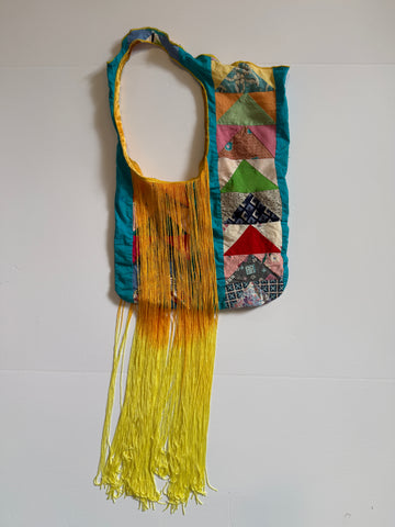 Triangle Quilted  Carnival Bag