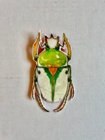 Beetle Brooch/Ornament