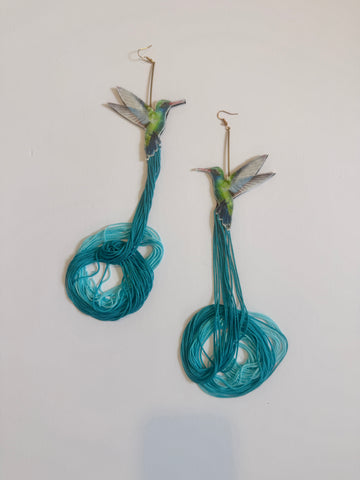 Humming Bird Earrings