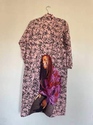 Pink Lil Wayne Lil Wayne Caftan