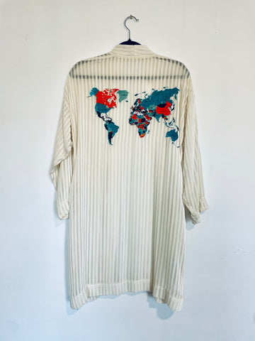 The World Silk Velvet Caftan
