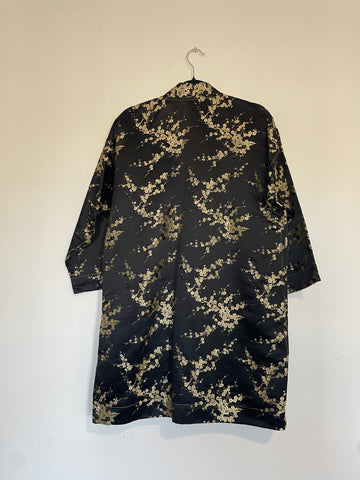 Cherry Blossom Silk Caftan