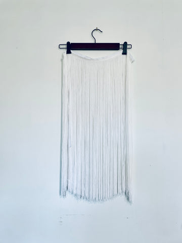 Fringe Wrap Skirt