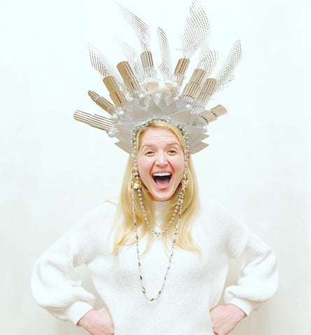 Mardi Gras Headdress Workshop 2 -January 25, 2023 from 6pm-8pm