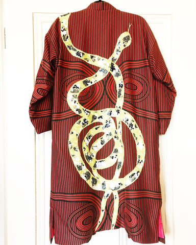 Sequin Snake Caftan