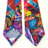 Graffiti Silk Necktie