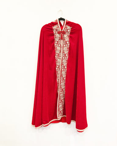 Red Velvet Cape