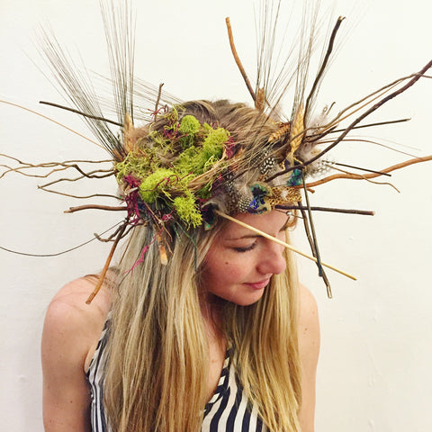 Virtual Carnival Wood Nymph Headdress Workshop Kit