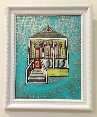 Shotgun House Painting